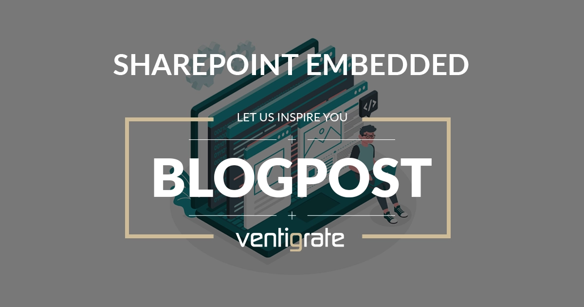 SharePoint Embedded Blog Banner